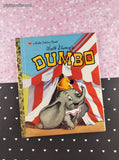 Vintage 2004 Little Golden Book: Walt Disney's Dumbo, Hardcover, Like New