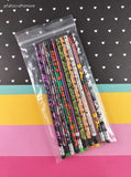 Halloween Unsharpened Pencil Assorted Lot, Set/10