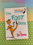 Vintage 1996 The Foot Book by Dr. Seuss Hardcover