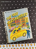 Vintage 1992 Little Golden Book: The Taxi That Hurried Hardcover