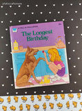 Vintage 1975 Tell-A-Tale Book, The Longest Birthday Hardcover