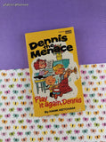 Vintage 1975 1st Fawcett Printing Dennis the Menace Play it Again, Dennis Softcover