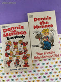 Vintage 1950's - 1980's Dennis the Menace Fawcett Softcover Books Set/10
