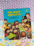 Vintage 1992 Too Many Monkeys! Merrigold Press Softcover