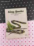 Vintage 1975 1st Printing King Snake by Burke Davis Scholastic Book Services Softcover