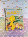 Vintage 1985 Little Golden Book: Big Bird's Day on the Farm Hardcover