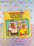 Vintage 1987 1st Printing Little Goat's Big Brother Your First Adventure #12 Softcover
