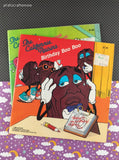 Vintage 1988 1st Checkerboard Printings California Raisins Softcover Books Set/2