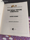 Vintage 1989 1st Avon Camelot Printing The Fright Before Christmas by James Howe Softcover