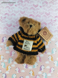 Vintage 2006 Boyd's Bears & Friends Buzz the Teddy Miniature Plush Doll NWT