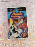 Vintage Walt Disney's Aladdin and the King of Thieves Clamshell VHS Tape, Great Shape