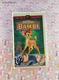 Vintage Walt Disney's Bambie Masterpiece 55th Anniversary Clamshell VHS Tape, Great Shape
