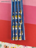 Vintage 1999 Pokemon Pikachu Blue Pencil Set of 4, Unsharpened/Unused