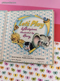 Vintage 1952 Whitman Tell-A-Tale Books, Let's Play, Hardcover