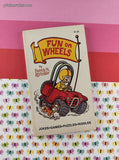 Vintage 1981 Watermill Press Fun on Wheels Jokes Games Puzzles Riddles Softcover