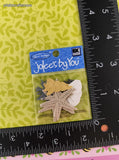 Jolee's By You Shells & Starfish 3-Dimensional Sticker Pack, New/Sealed
