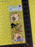 A Touch of Jolee's Boutique Thanksgiving Turkey 3-Dimensional Sticker Pack, New/Sealed