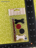 Jolee's Boutique Dog Collar Bones 3-Dimensional Sticker Pack, New/Sealed
