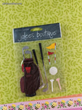 Jolee's Boutique Golfing Clubs 3-Dimensional Sticker Pack, New/Sealed