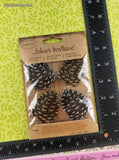 Jolee's Boutique GLITTERY Pinecones 3-Dimensional Sticker Pack, New/Sealed