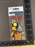Sandylion Essentials Autumn Leaves 3-Dimensional Sticker Pack, New/Sealed