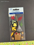 Sandylion Essentials Autumn Leaves 3-Dimensional Sticker Pack, New/Sealed
