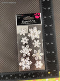 Sandylion Essentials SHINY Snowflakes 3-Dimensional Sticker Pack, New/Sealed