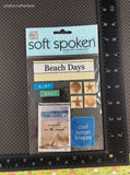 Me & My BIG Ideas Beach Days 3-Dimensional Sticker Pack, New/Sealed