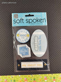 Me & My BIG Ideas Welcome Baby Boy 3-Dimensional Sticker Pack, New/Sealed