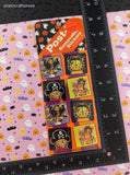 Vintage 1978 Garfield the Cat Spooky Halloween Post-It 3M Removable Stickers, New/Sealed