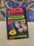Vintage 1996 1st Scholastic Printing Give Yourself Goosebumps #12, Welcome to the Wicked Wax Museum Softcover