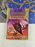 Vintage 1990's Give Yourself Goosebumps #3, Trapped in Bat Wing Hall Softcover