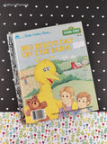 Vintage 1985 Little Golden Book: Big Bird's Day on the Farm Hardcover