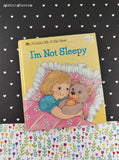 Vintage 1985 Golden Tell-a-Tale I'm Not Sleepy Hardcover