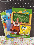 Vintage 2000's SpongeBob SquarePants Softcover Scholastic Books Set/3