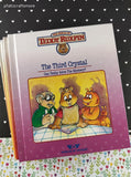 Vintage 1980's The World of Teddy Ruxpin Worlds of Wonder Hardcover Book Set/5