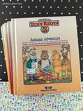 Vintage 1980's The World of Teddy Ruxpin Worlds of Wonder Hardcover Book Set/5