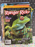 2019 - Recent Ranger Rick/Zoobooks Magazine Set/9, No Duplicates