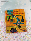 Vintage 1964 Whitman Tell-A-Tale Books, Mushmouse and Punkin Puss the Country Cousins, Hardcover