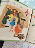 Vintage 1964 Whitman Tell-A-Tale Books, Pebbles Flintstone Daddy's Little Helper, Hardcover