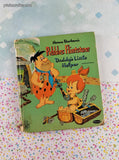 Vintage 1964 Whitman Tell-A-Tale Books, Pebbles Flintstone Daddy's Little Helper, Hardcover