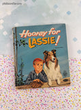 Vintage 1964 Whitman Tell-A-Tale Books, Hooray for Lassie!, Hardcover