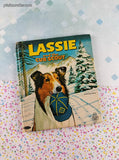 Vintage 1966 Whitman Tell-A-Tale Books, Lassie and the Cub Scout, Hardcover