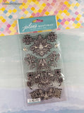 Jolee's Boutique SHINY Bling Jewel Clusters 3-Dimensional Sticker Pack, New/Sealed