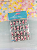 Jolee's Boutique GLITTERY Baby Girl Icons Repeats 3-Dimensional Sticker Pack, New/Sealed