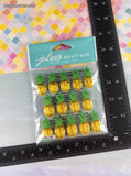 Jolee's Boutique SHINY Pineapple Repeats 3-Dimensional Sticker Pack, New/Sealed