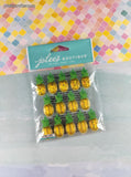 Jolee's Boutique SHINY Pineapple Repeats 3-Dimensional Sticker Pack, New/Sealed