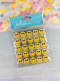Jolee's Boutique GLITTERY Smiley Face Repeats 3-Dimensional Sticker Pack, New/Sealed