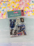 Jolee's Boutique Lacrosse 3-Dimensional Sticker Pack, New/Sealed