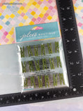 Jolee's Boutique Green Clips Repeats 3-Dimensional Sticker Pack, New/Sealed